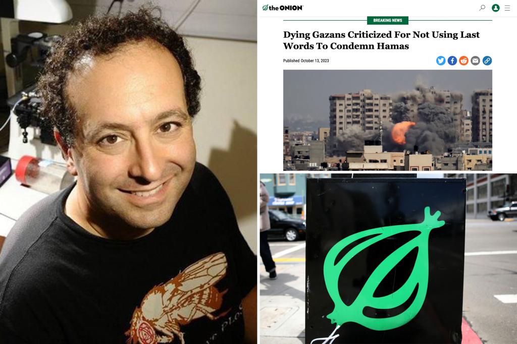 Academic magazine editor says he was fired for sharing Onion article about Gaza