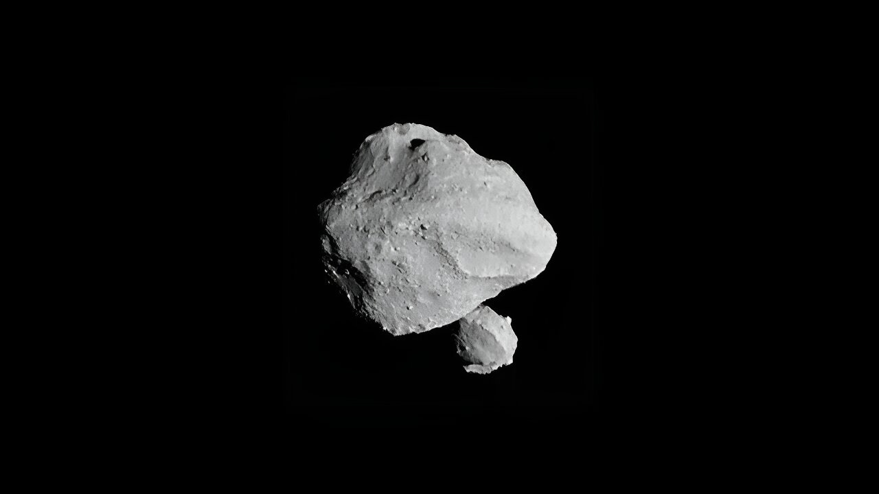 During a close flyby, NASA's spacecraft discovered a small moon around the asteroid
